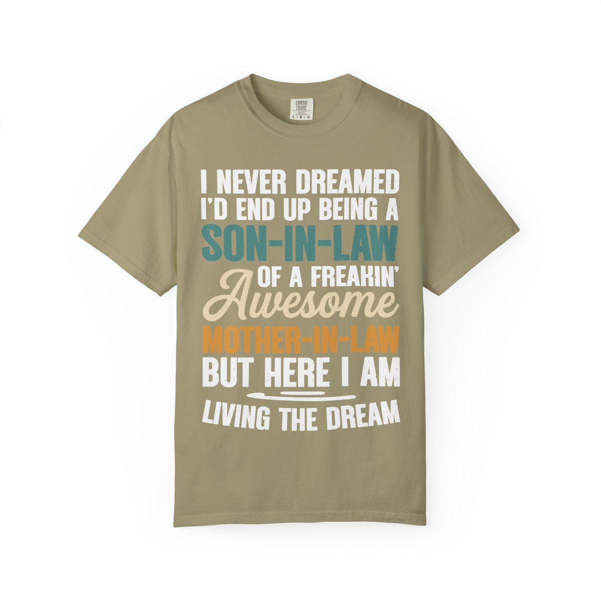 Funny Son In Law Comfort Color T-shirt