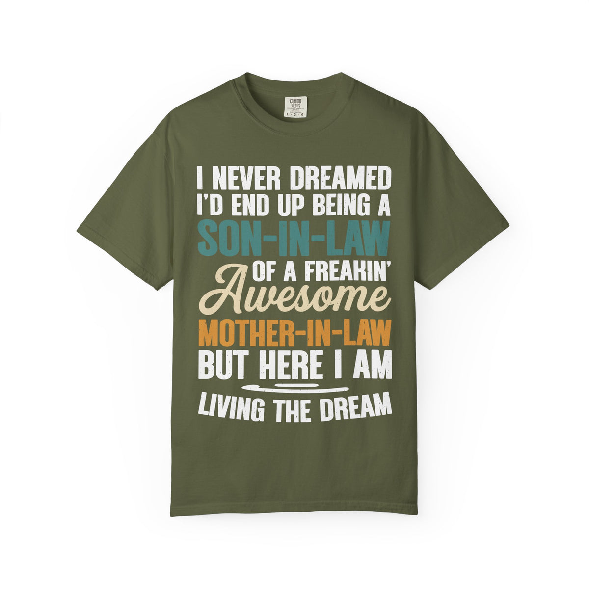 Funny Son In Law Comfort Color T-shirt